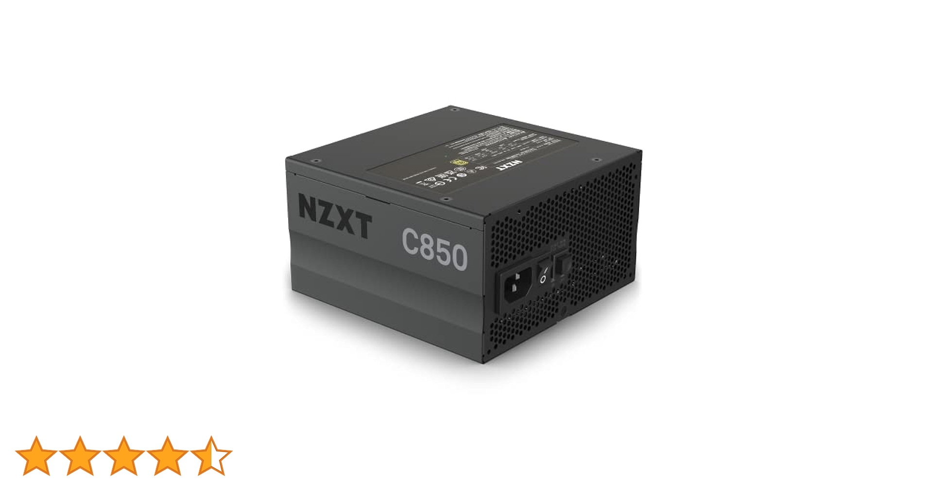 箱ありNZXT C850 電源ユニット 850W Amazon | NZXT C850 Gold v2 White 850W ATX3.1対応 80PLUS Gold